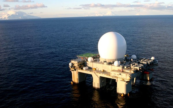 Trạm radar trên biển X-Band (SBX)