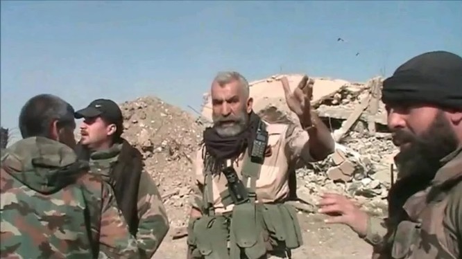 Chuẩn tướng Issam Zahreddine, chỉ huy lực lượng Vệ binh Cộng hòa phòng thủ Deir Ezzor