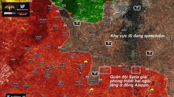 Lực lượng Tigers giải phóng thêm hai làng Breaj và Shaykh Dan ở Aleppo