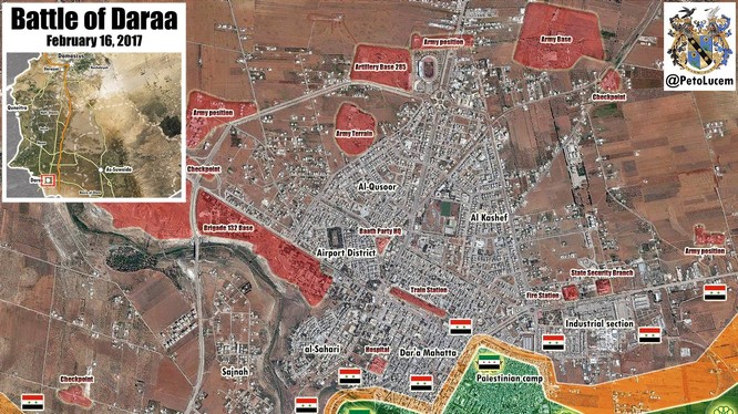 Chiến tuyến thành phố Daraa