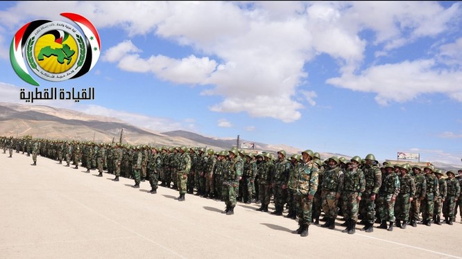 Đơn vị đầu tiên của lực lượng quân đoàn tình nguyện số 5 quân đội Syria, đội ngu tương tự quân đội Nga