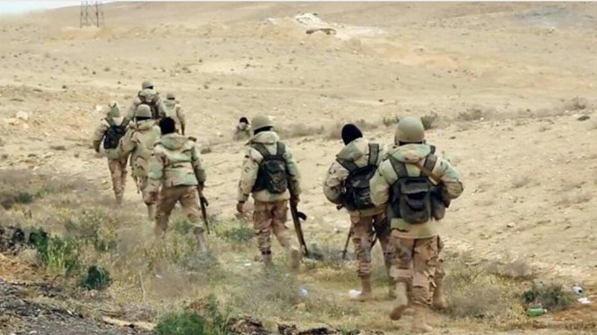 Quân đội Syria tiến công trên chiến trường Palmyra