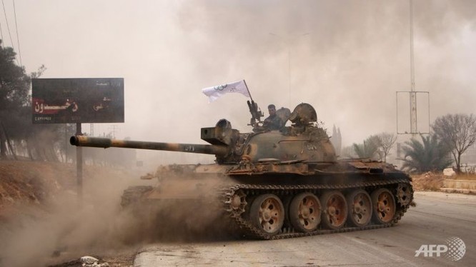 Xe tăng của lực lượng Hồi giáo cực đoan tấn công ở Jobar