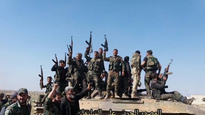 Binh sĩ lực lượng Tiger trên chiến trường Aleppo