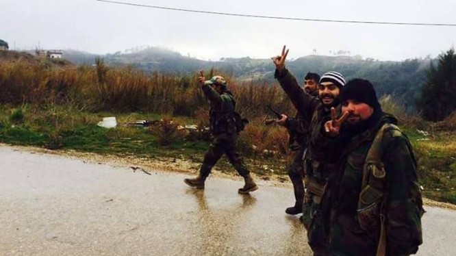 Lực lượng vũ trang quân đội Syria trên chiến trường Latakia