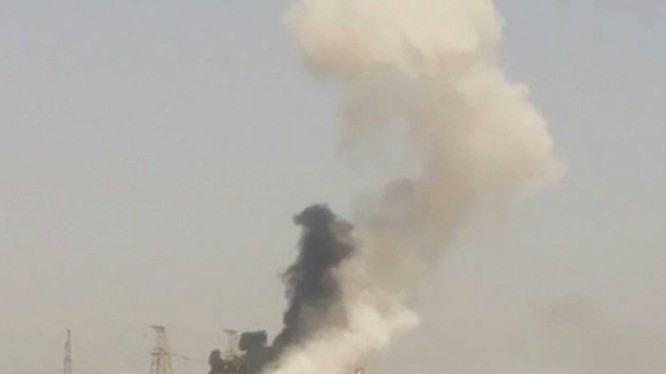 Không quân Nga không kích ở Hama