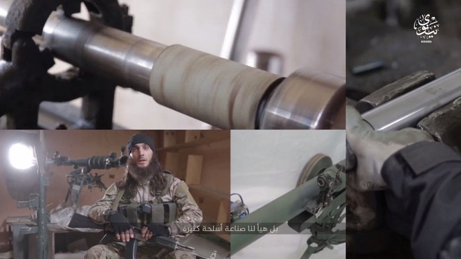 Kinh hoàng xưởng quân giới của IS có khả năng chế tạo vũ khí