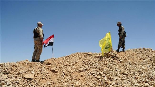Quân đội Syria và lực lượng đồng minh Hezbollad trên chiến trường phía đông Damascus
