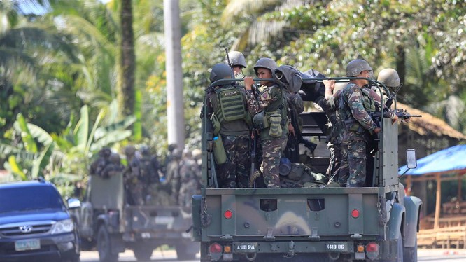 Lực lượng đặc nhiệm Philiphines tiến hành cuộc tấn công vào thành phố Marawi