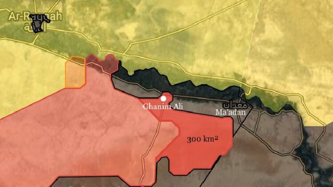 Các mũi tiến công chính của quân đội Syria đánh vào vùng ranh giới tỉnh Deir Ezzorr