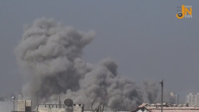 Không quân, pháo binh quân đội Syria pháo kích dữ dội vào Đông Ghouta