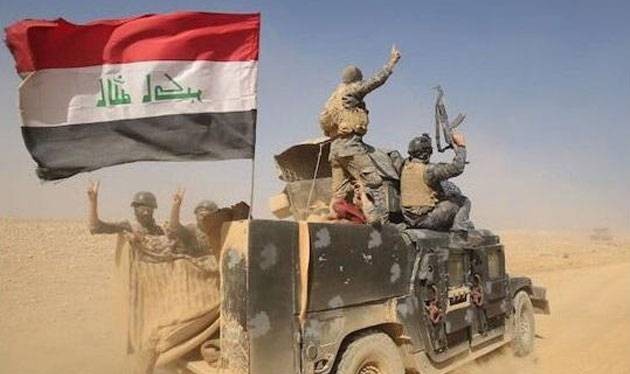 Quân đội Iraq tiến công trên chiến trường ngoại ô thị trấn Tal-Afal - ảnh minh họa Masdar News