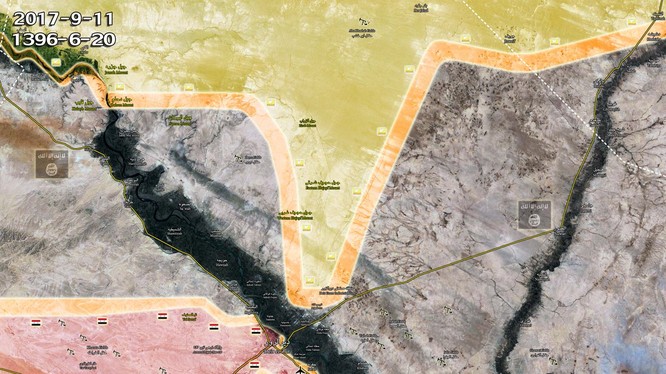 Lực lượng dân chủ Syria đang tiến công nhằm chiếm thêm lãnh thổ để thành lập quốc gia ly khai Rojava - ảnh South Front