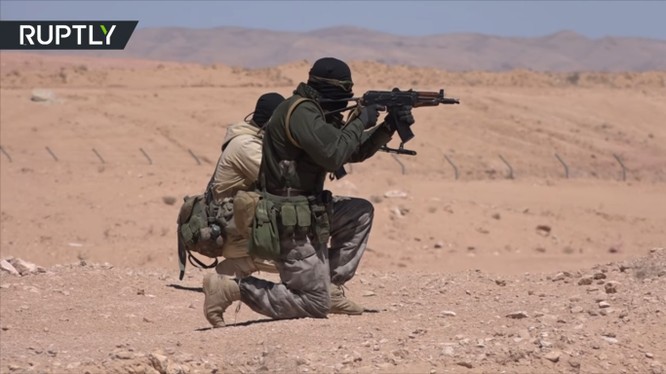 Quân đội Syria tiến công trong vùng hậu phương chiến trường của IS - ảnh minh họa Masdar News