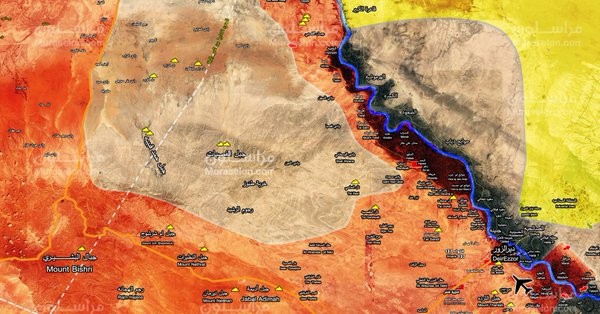 Tình hình chiến sự vùng Raqqa - Deir Ezzor, Tiger đang hình thành vòng vây IS mới - ảnh South Front