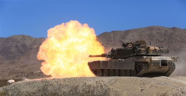 Xe tăng Abram M1A2 SEP quân đội Mỹ, ảnh - Sout.com