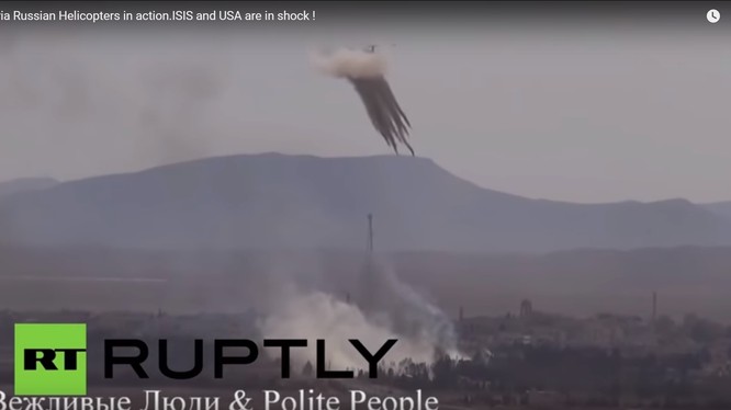 Trực thăng Nga Ka-52 trên chiến trường Syria - ảnh video Viva video