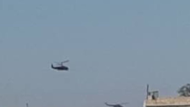 Trực thăng Nga đến căn cứ sân bay Al-Bab do quân Thổ Nhĩ Kỳ kiểm soát
