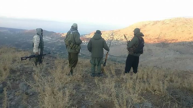 Binh sĩ lực lượng vũ trang địa phương NDF trên cao nguyên Golan - ảnh minh họa South Front
