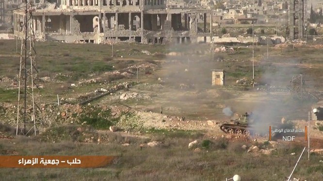 Lực lượng vũ trang Syria tấn công nhóm Hồi giáo cực đoan ở Aleppo - ảnh video 
