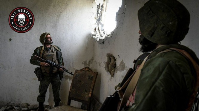 Lực lượng đặc nhiệm 'Săn IS" trên chiến trường Đông Ghouta. ảnh minh họa South Front