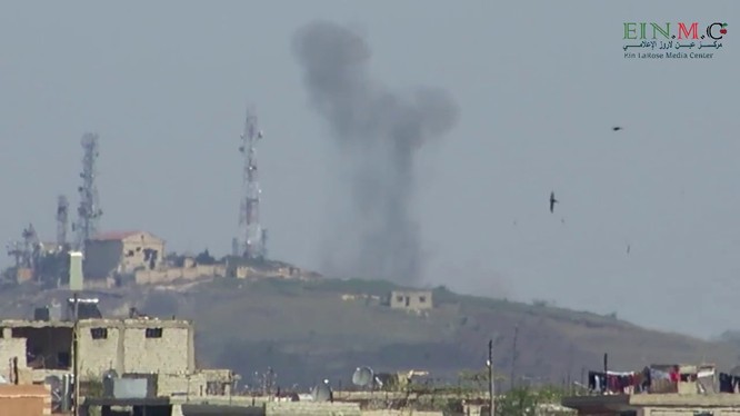 Không quân Nga không kích chiến trường Idlib, tấn công lực lượng khủng bô Al- Qaeda Syria