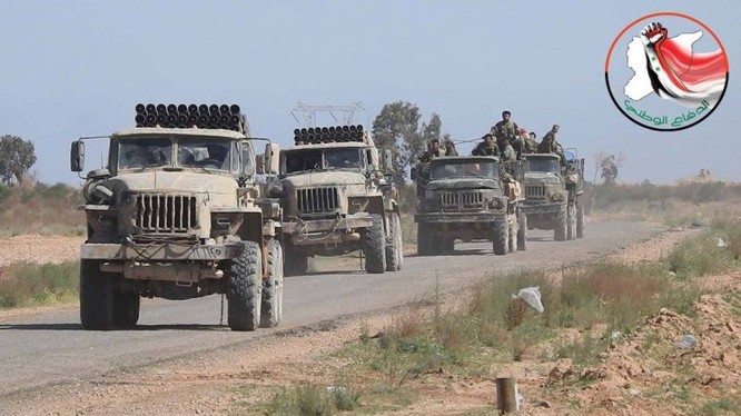 Lực lượng vũ trang địa phương NDF bắt đầu tiến hành chiến dịch trên sa mạc phía Tây Dẻi Ezzor