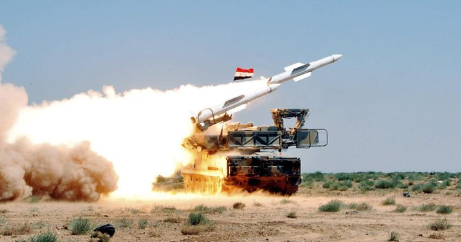 Lực lượng phòng không Syrai phong tên lửa Kvadrat - anh minh họa South Front