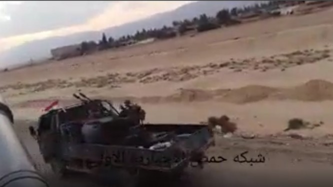 Lực lượng Tiger hàng quân về Homs - Ảnh minh họa video
