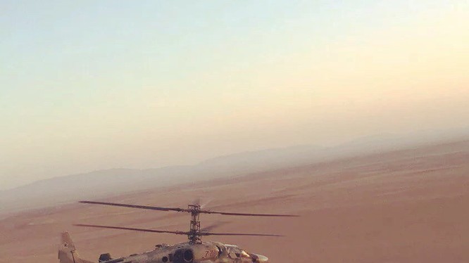 Trực thăng tấn công Ka-52, vai trò quyết định chiến thắng IS ở Deir Ezzor. Ảnh minh họa South Front