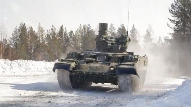 Xe thiết giáp yểm trợ “Terminator” Nga. Ảnh Jane 360