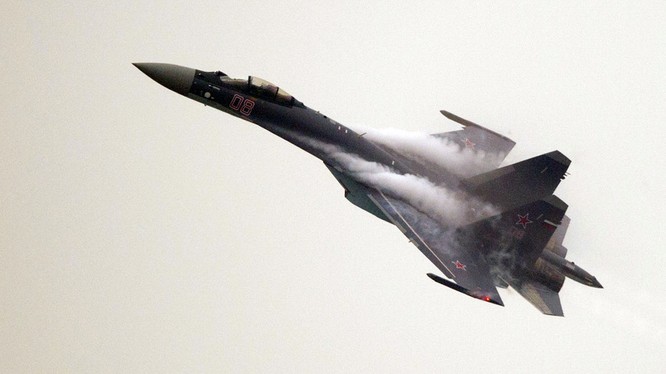 Máy bay tiêm kích Su-35 thé hệ 4++. Ảnh minh họa RT