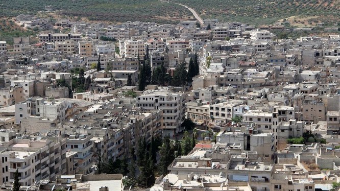 Một góc của thành phố Idlib. Ảnh minh họa MasdarNews