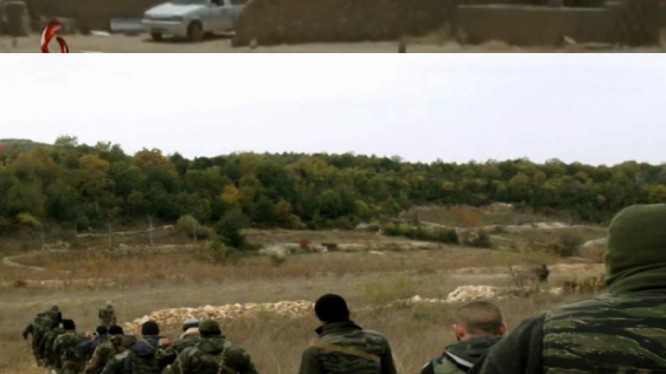 Binh sĩ quân đội Syria ở Latakia. ảnh minh họa Masdar News