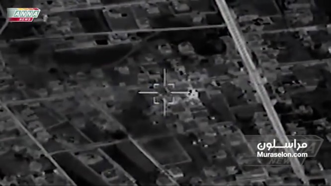 Không quân Nga không kích Daraa. Anh video Muraselon