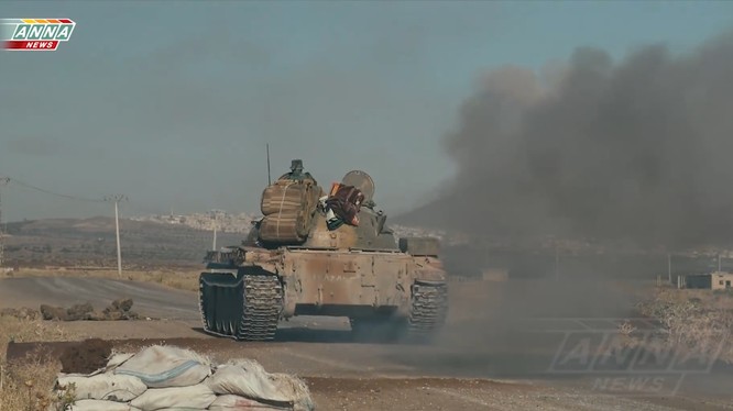 Sư đoàn Tiger giải phóng cao điểm Tal - Harrah. Ảnh video ANNA News