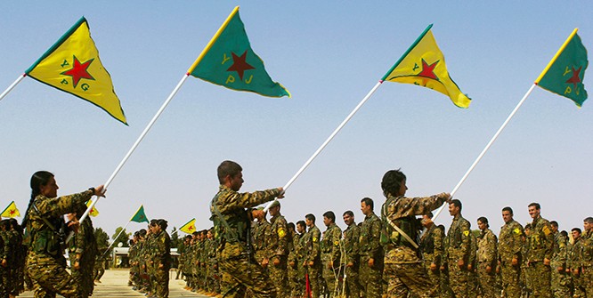 Lực lượng dân quân người Kurd YPG. Ảnh minh họa South Front