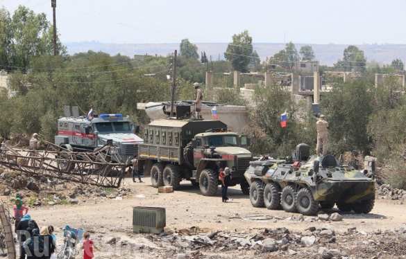 Lực lượng quân cảnh Nga hoạt động trên chiến trường Syria. Ảnh minh họa Rusvesna
