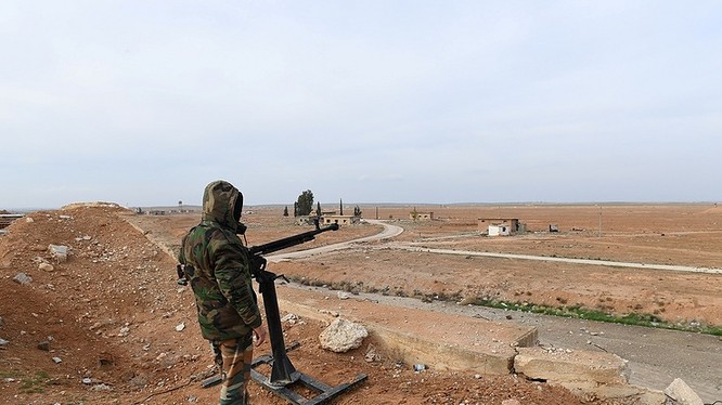 Binh sĩ quân đội Syria trên chiến trường tỉnh Idlib. Ảnh minh họa South Front