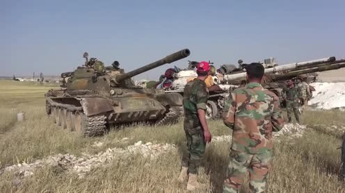 Lực lượng vũ trang Syria ở idlib. Ảnh minh họa: Masdar News.