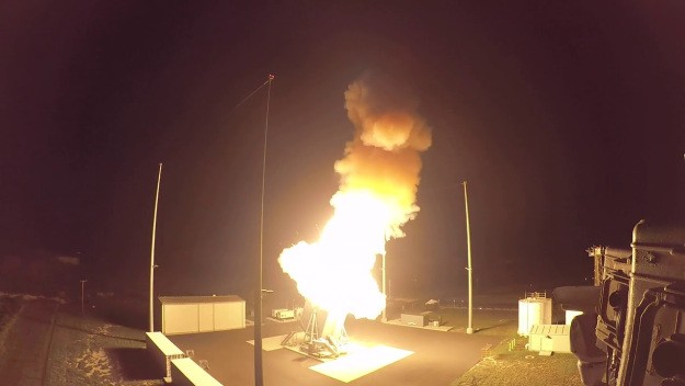 Phóng tên lửa đánh chặn SM-3 Block IIA trên đất liền (Aegis Ashore). Ảnh minh họa Military Leak