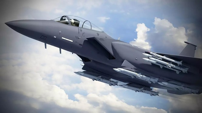 Máy bay tiêm kích nâng cấp sâu F-15X.