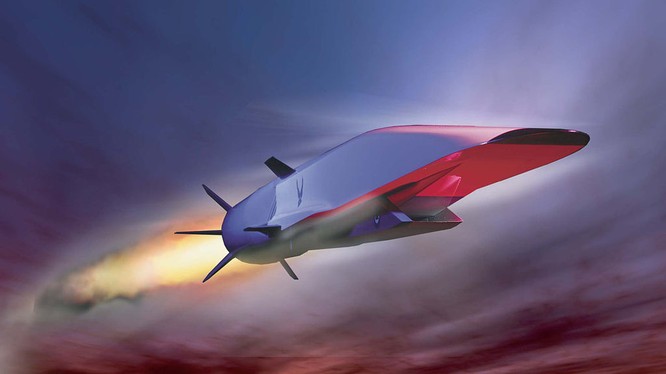 Máy bay không người lái tốc độ siêu thanh Boeing X-51 WaveRider. Ảnh: Popular Mechanics.