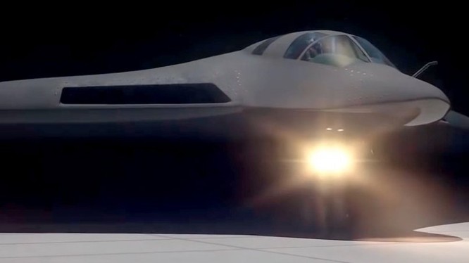 Máy bay ném bom chiến lược tầm xa tàng hình tiên tiến PAK DA. Ảnh mô phỏng: Tupolev.