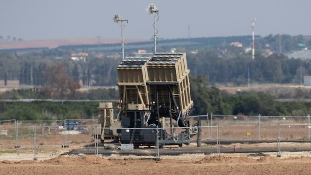 Hệ thống tên lửa phòng không, phòng thủ tên lửa Israel Iron Dome. Ảnh minh họa: Ynet. News.