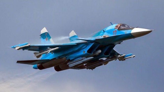Máy bay ném bom chiến trường Su-34. Ảnh minh họa: Rusian Gazeta.