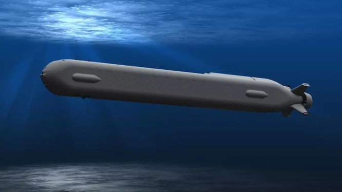 Tàu ngầm không người lái Orca do hãng Boeing chế tạo, thực hiện nhiệm vụ trinh sát chống ngầm, chống thủy lôi. Ảnh minh họa: The Drive.