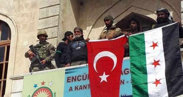 Lực lượng liên minh quân sự Thổ Nhĩ Kỳ, Quân đội Syria tự do (FSA) ở Afrin.