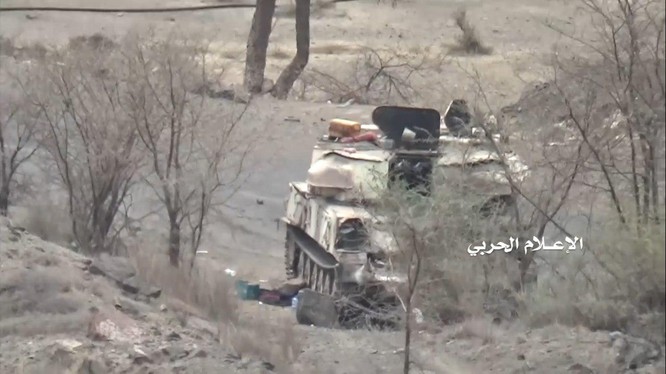 Lực lượng Houthi đánh chiếm 1 xe phòng không Shinka của Liên minh quân sự do Ả rập Xê-út dẫn đầu.