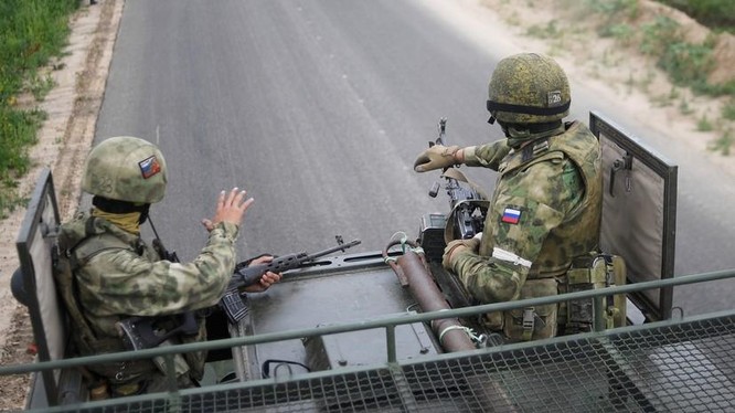 Quân đội Nga trên khu vực chiến trường Donetsk. Ảnh minh họa
